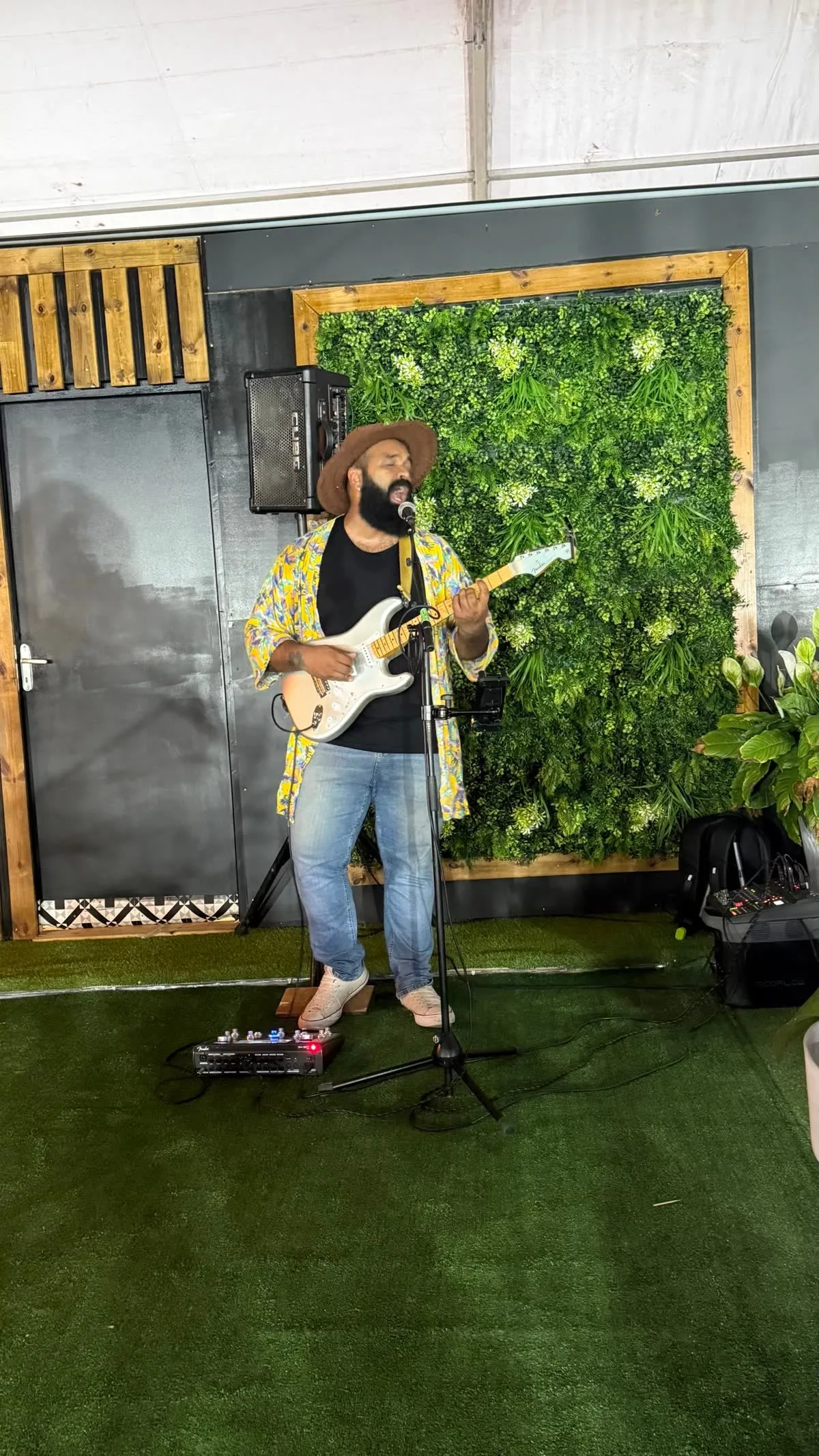 Musicien live lors d'une soirée privée à La Réunion